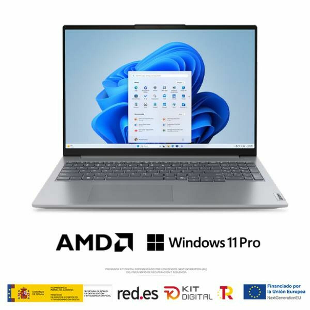 Laptop Lenovo 21MW0042SP 16″ 16 GB RAM 512 GB SSD Spanish Qwerty AMD Ryzen 5 7535HS