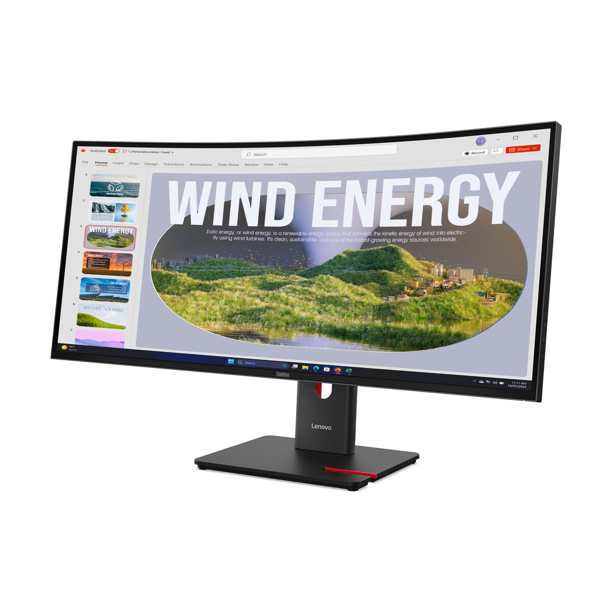 Monitor Lenovo 64AEGAT1EU 34″ Wide Quad HD