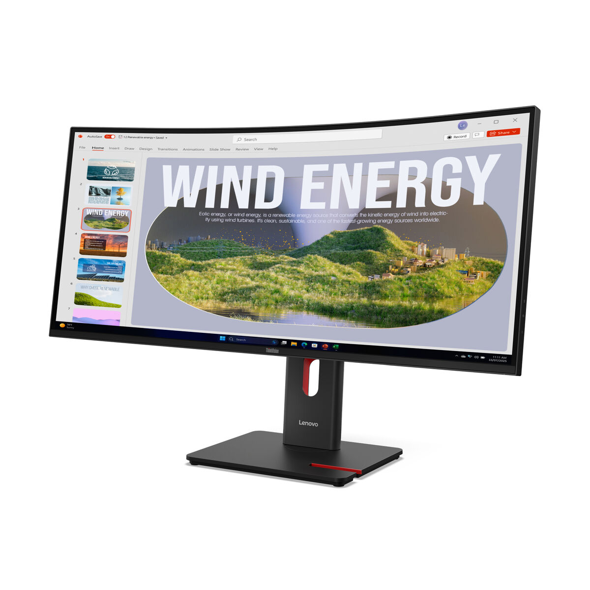 Monitor Lenovo 64AEGAT1EU 34″ Wide Quad HD