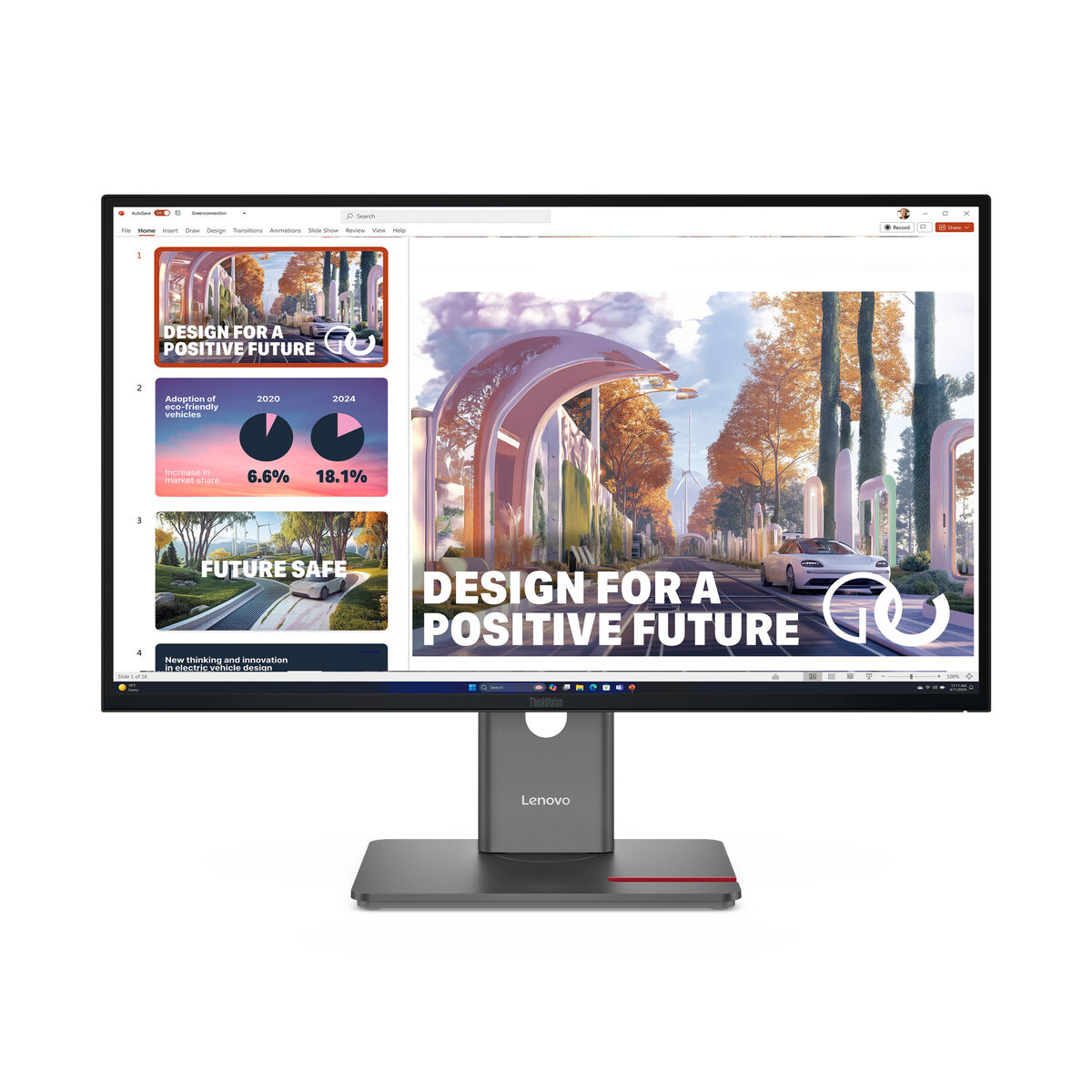 Monitor Lenovo 64B3GAT2EU Wide Quad HD 27″