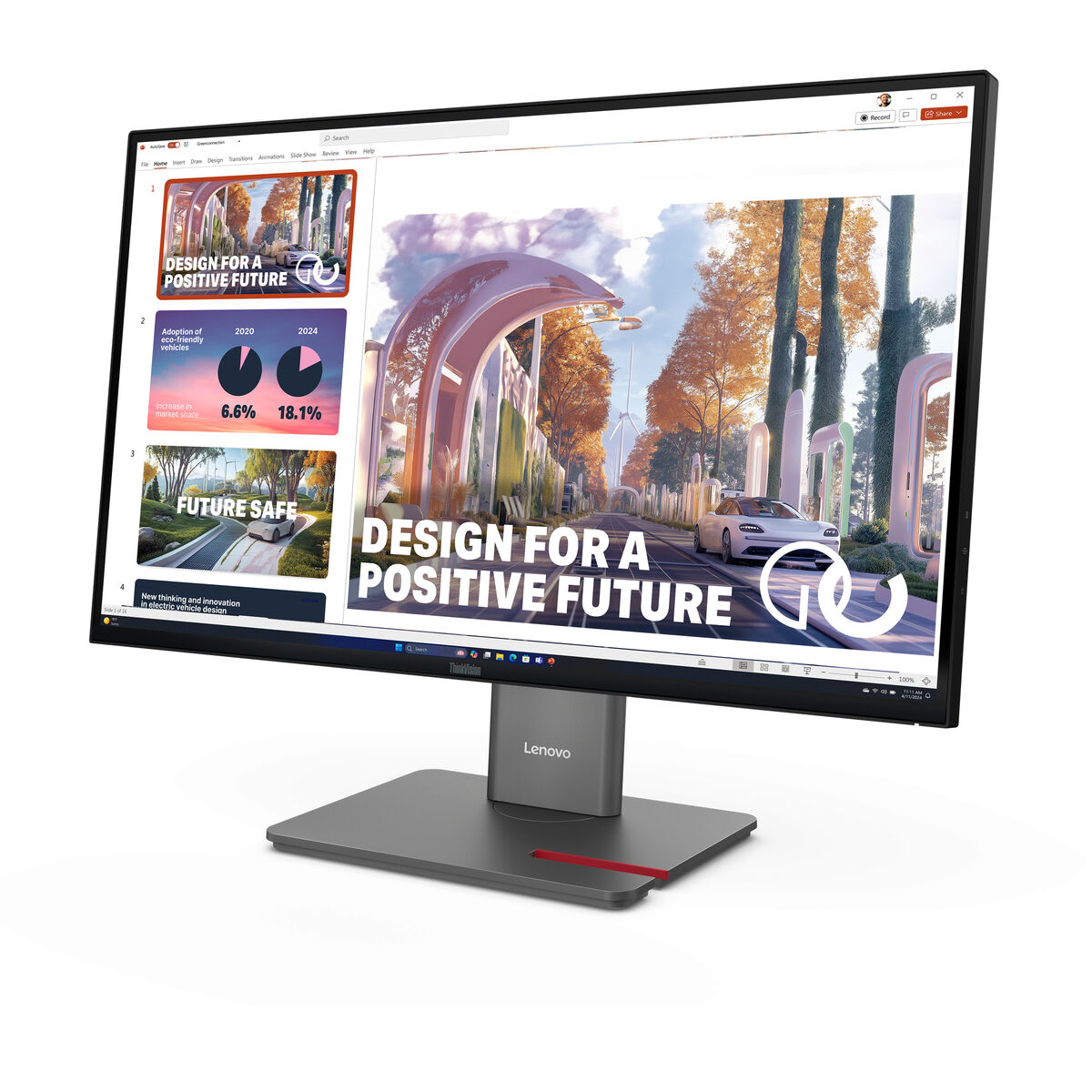 Monitor Lenovo 64B3GAT2EU Wide Quad HD 27″