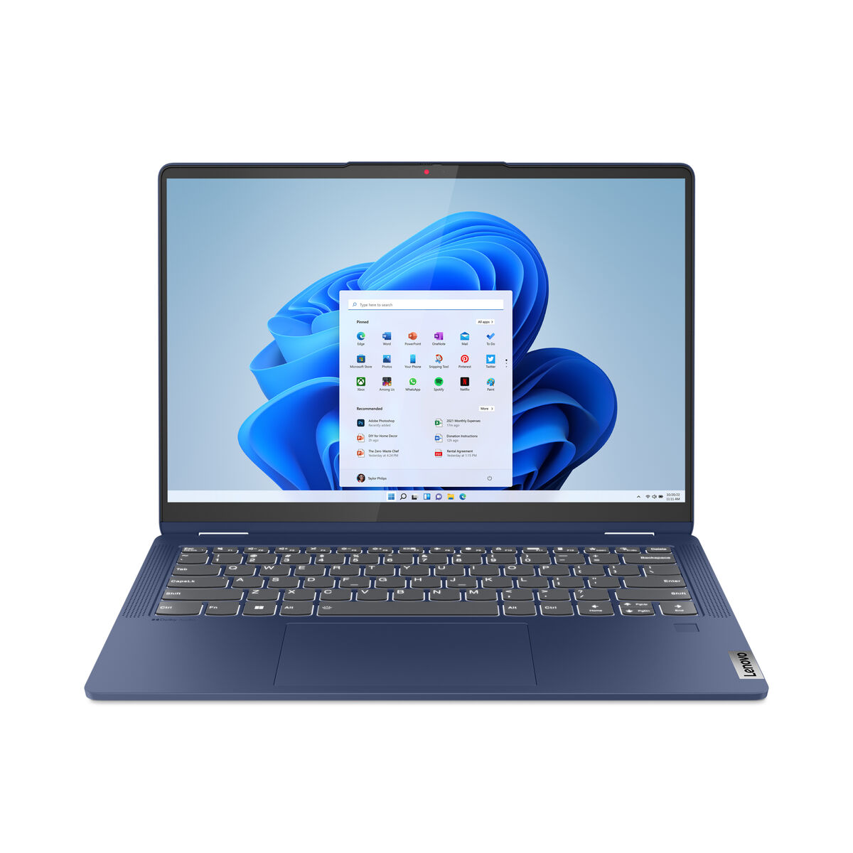 Laptop Lenovo 82XX00GGSP 14″ AMD Ryzen 5 5625U 16 GB RAM 512 GB SSD Spanish Qwerty