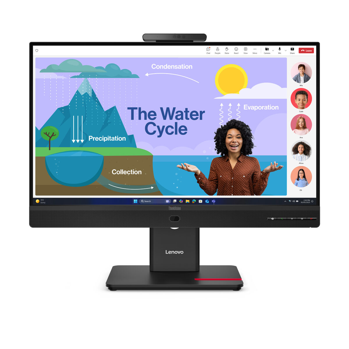 Monitor Lenovo 64B7UAT1EU Full HD 23,8″
