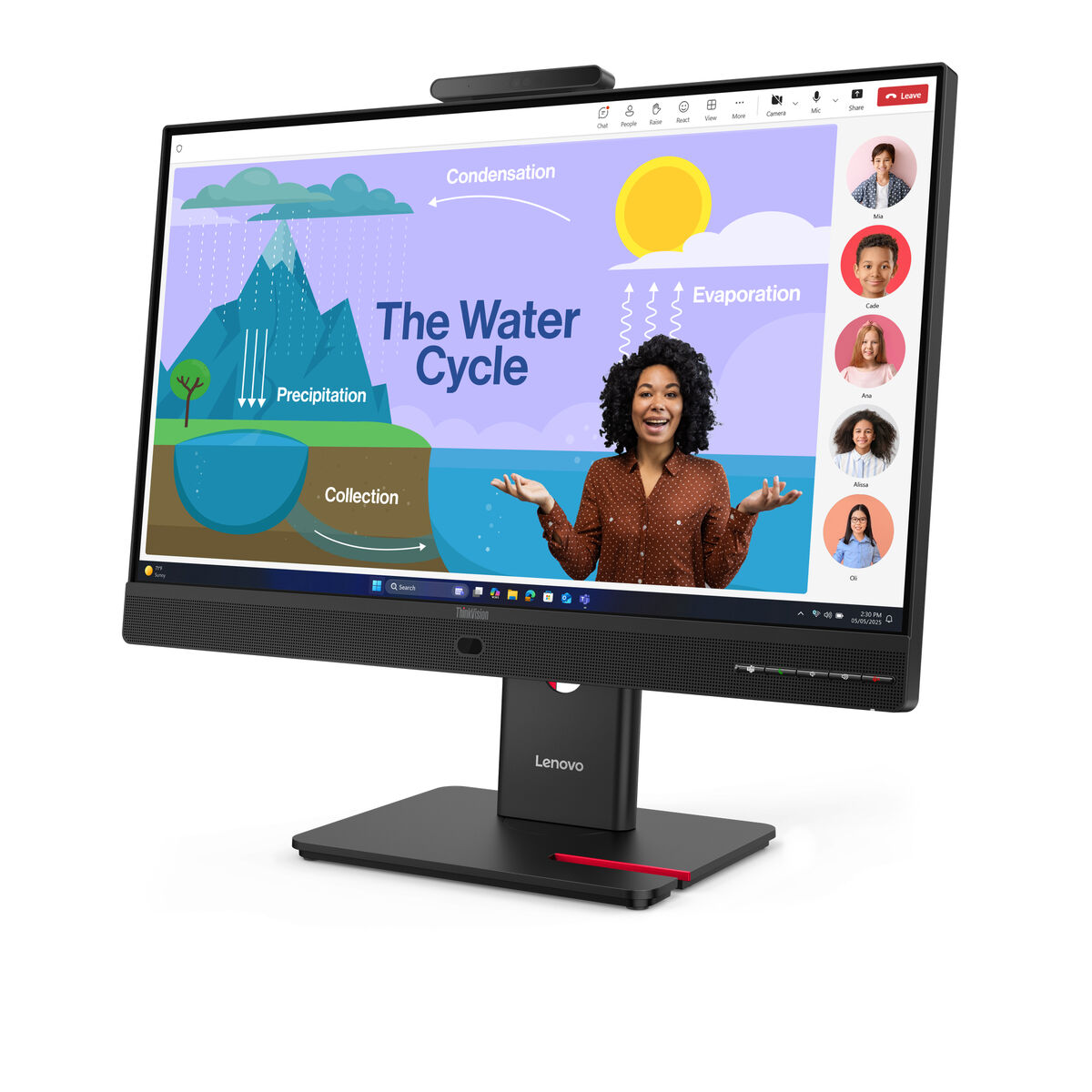 Monitor Lenovo 64B7UAT1EU Full HD 23,8″