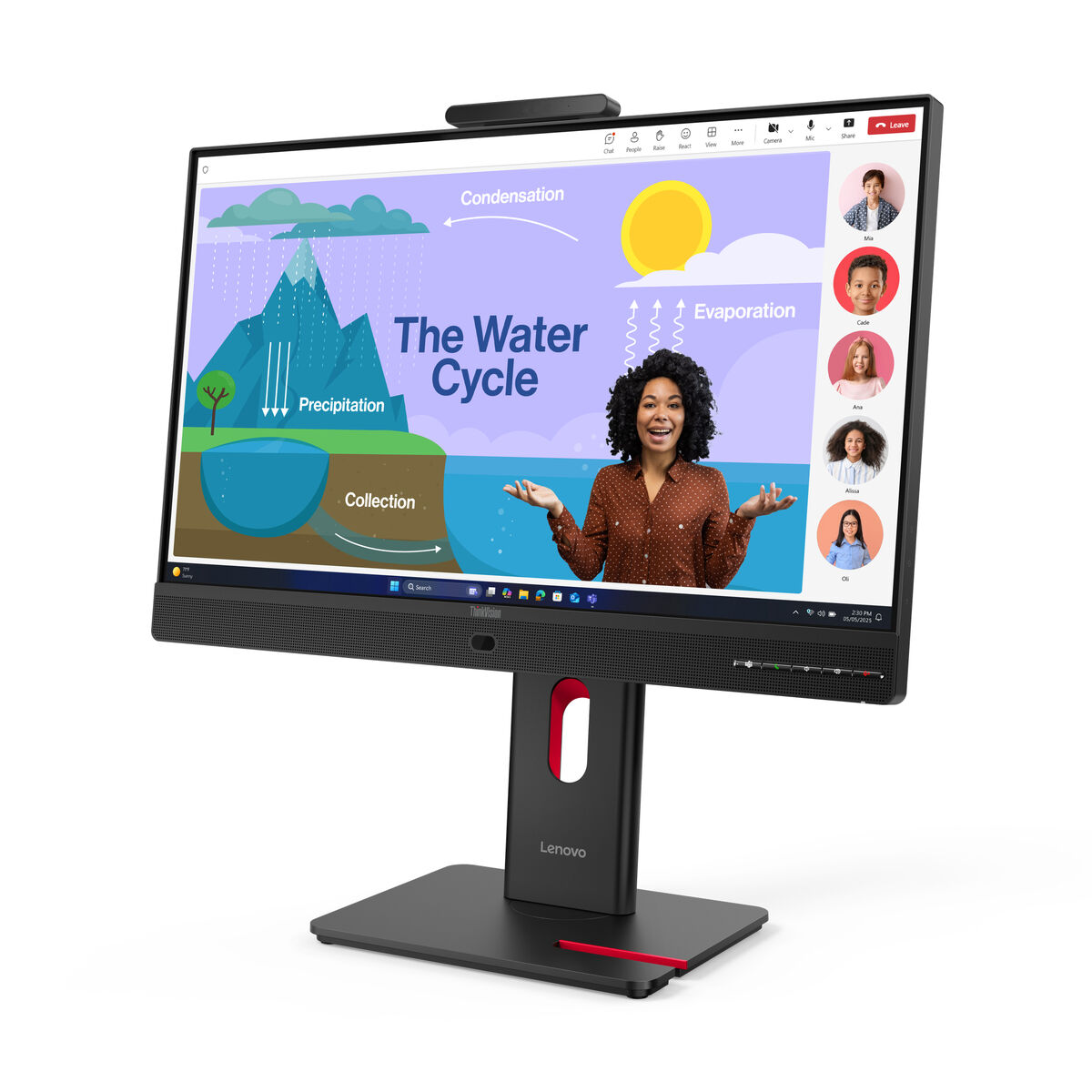 Monitor Lenovo 64B7UAT1EU Full HD 23,8″