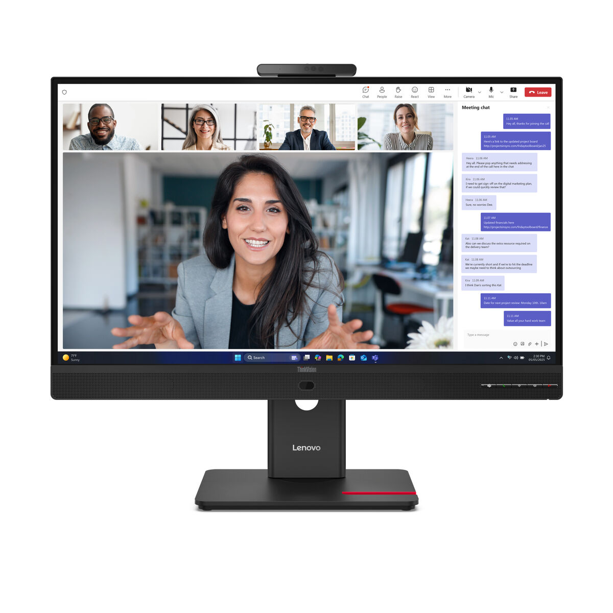 Monitor Lenovo 64B6MAT1EU Full HD 23,8″ Monitor Lenovo 64B6MAT1EU Full HD 23,8″