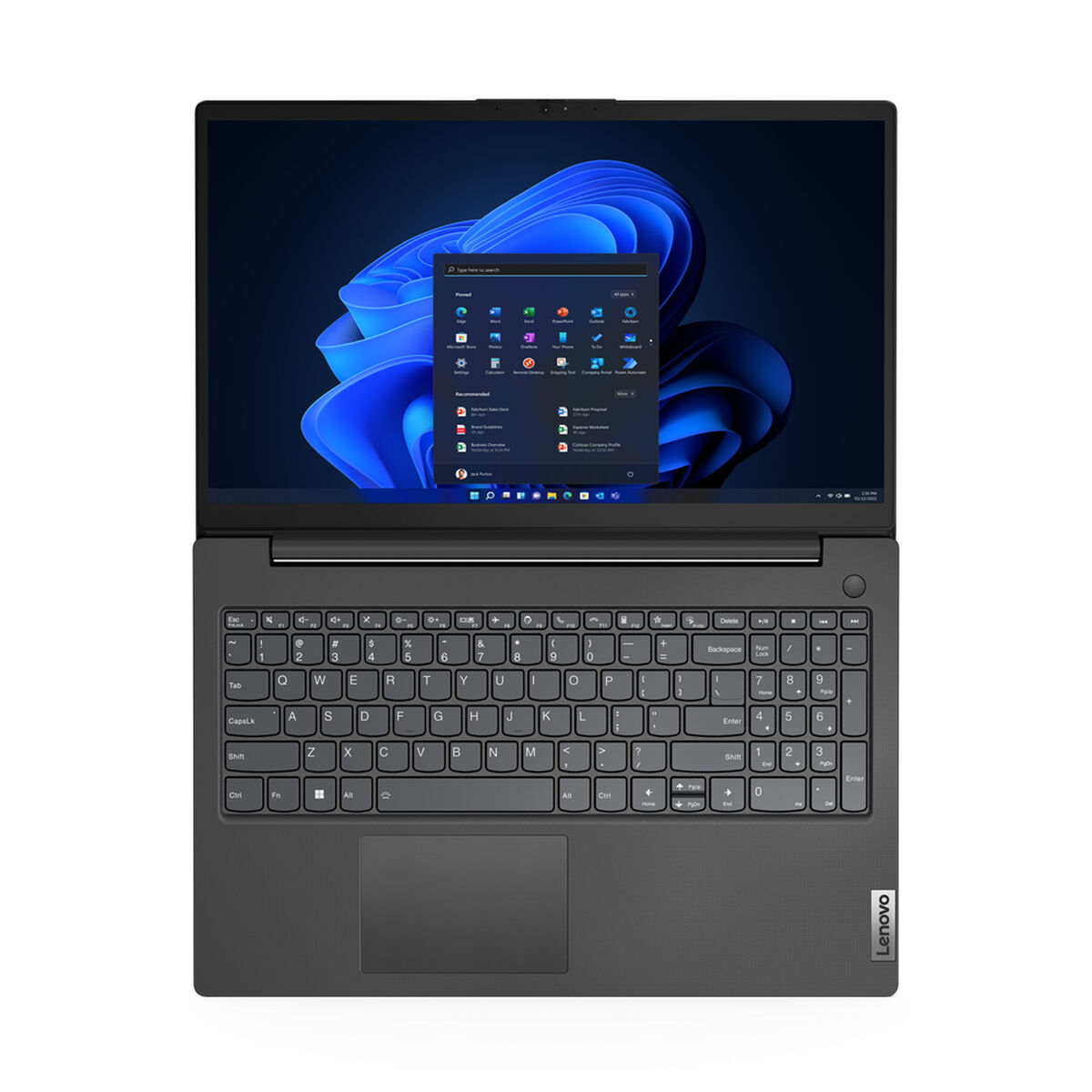 Laptop Lenovo V15 15,6″ AMD Ryzen 9 16 GB RAM 8 GB RAM 512 GB SSD Spanish Qwerty