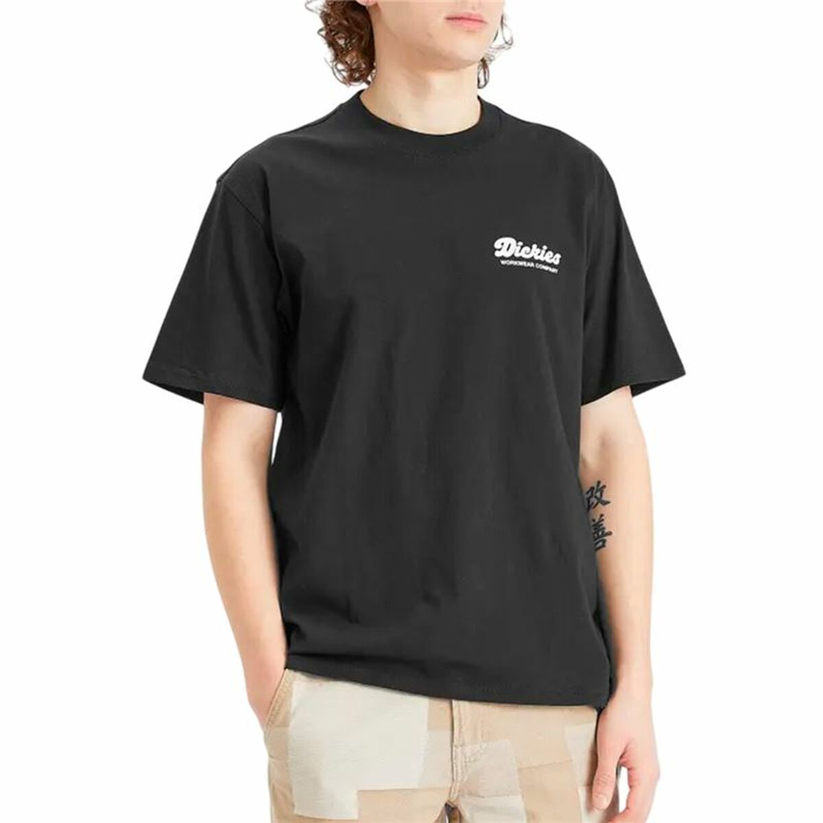 Men’s Short Sleeve T-Shirt Dickies Lewistown Ss Black