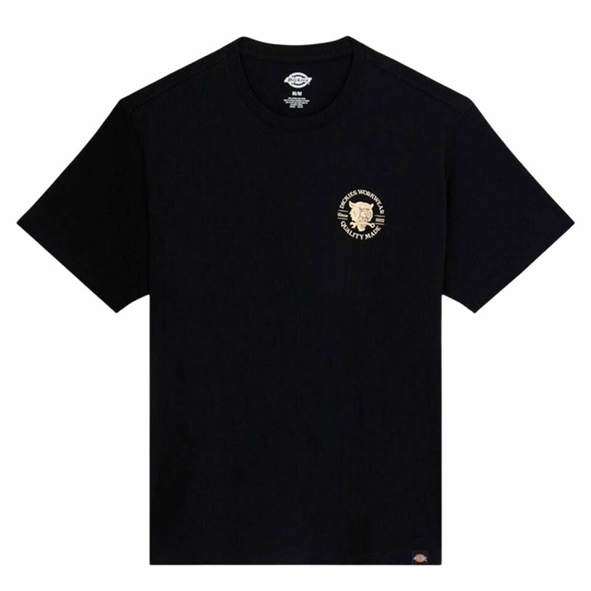 Menâs Short Sleeve T-Shirt Dickies Wrench Ss Black Menâs Short Sleeve T-Shirt Dickies Wrench Ss Black