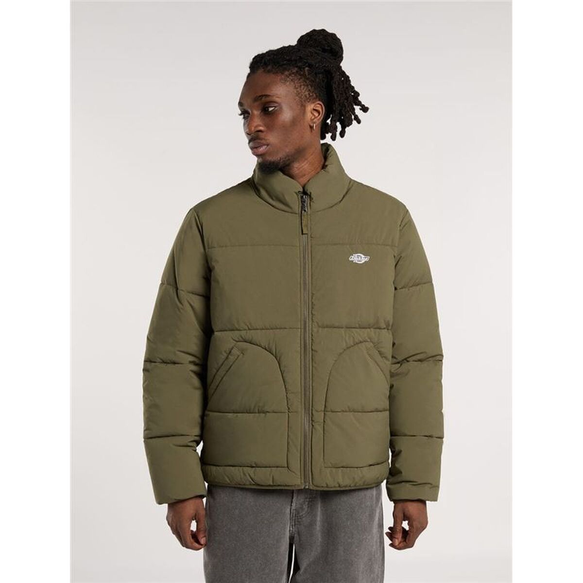 Jacket Dickies Summerdale Puffer Military Gr Olive