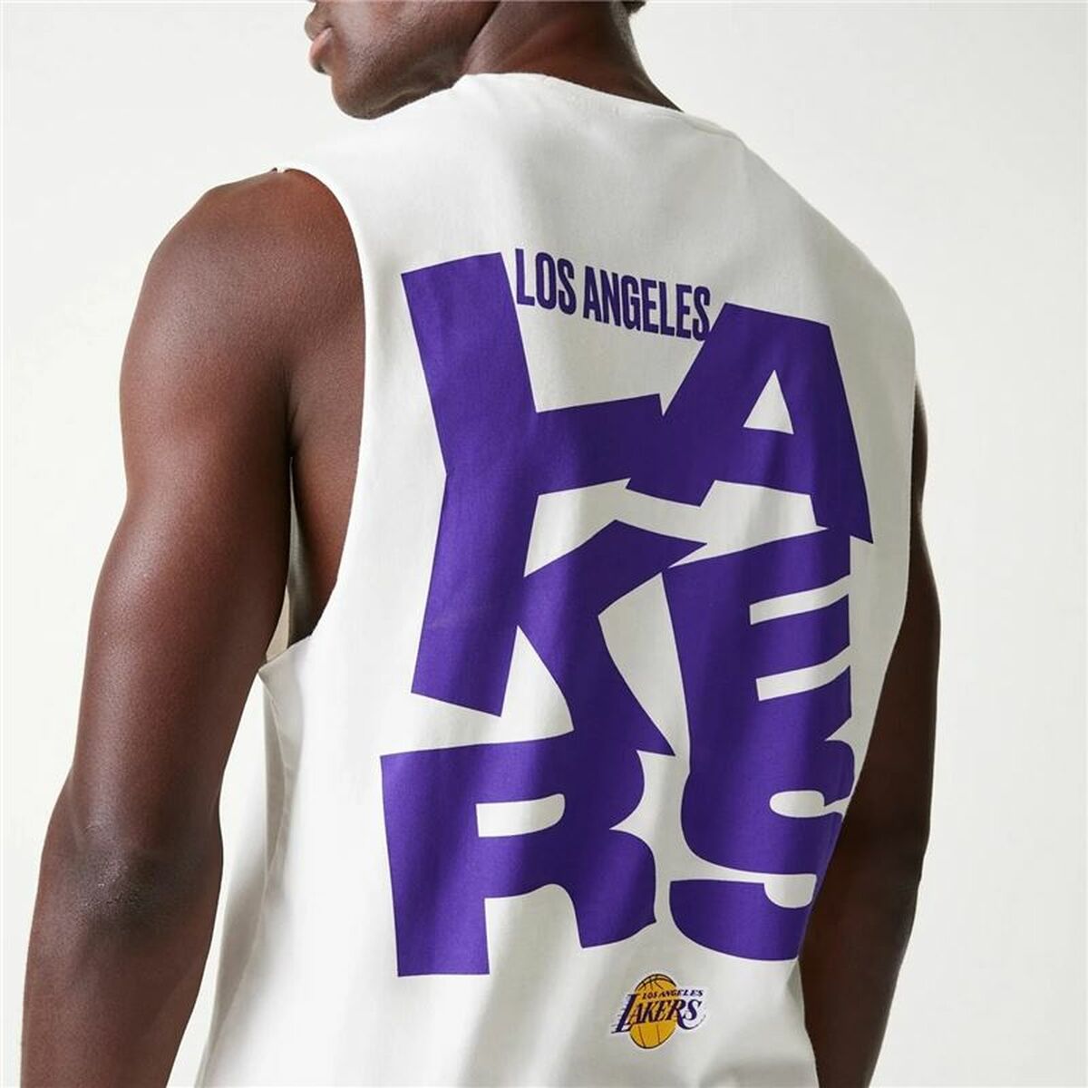 Basketball shirt New Era LA Lakers White