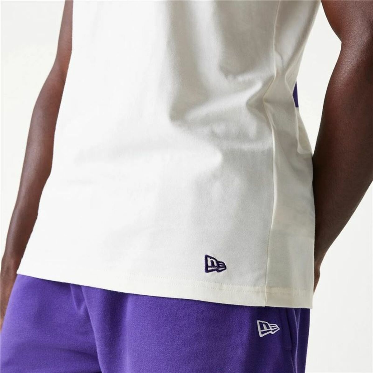 Basketball shirt New Era LA Lakers White