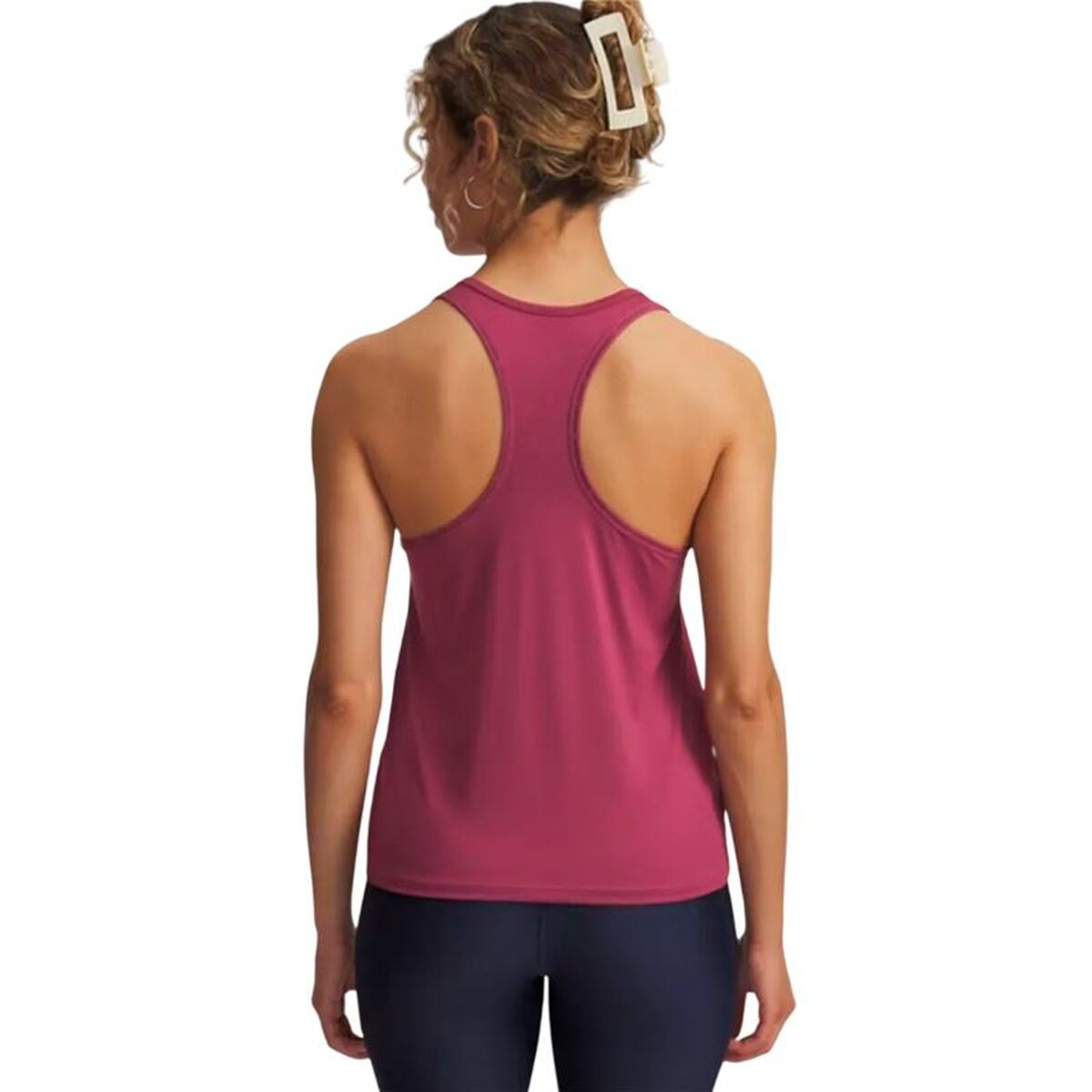 Women’s Sleeveless T-shirt Under Armour Tech Knockout Crimson Red Fitness