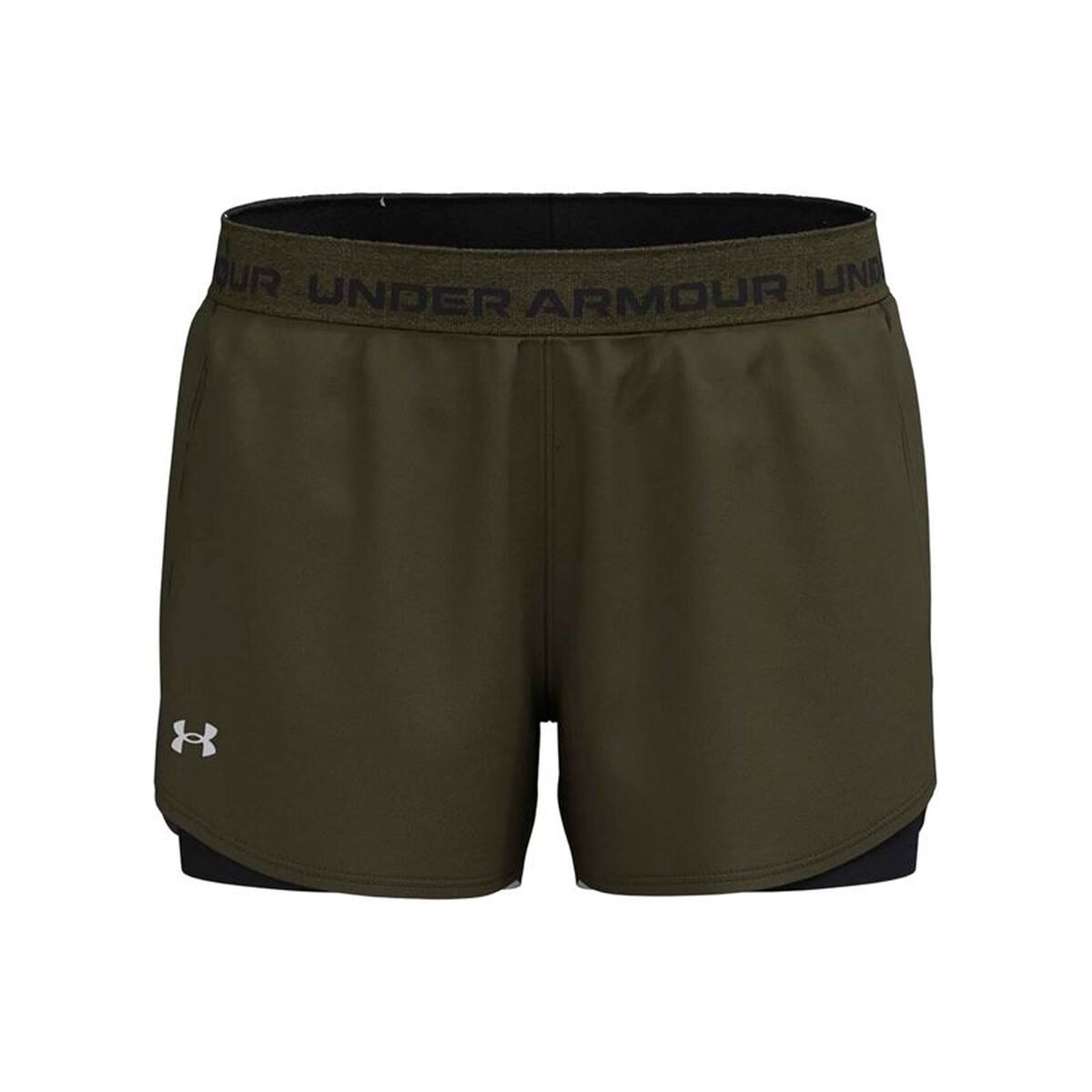 Sports Shorts for Women Under Armour Tech Play Up Black