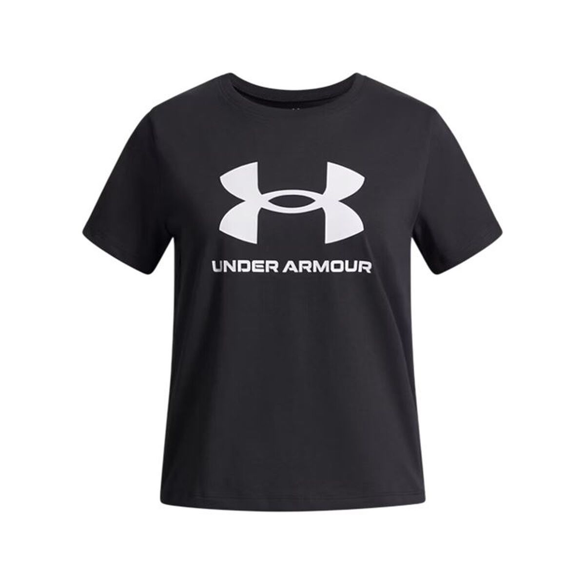 Child’s Short Sleeve T-Shirt Under Armour Big Logo Black