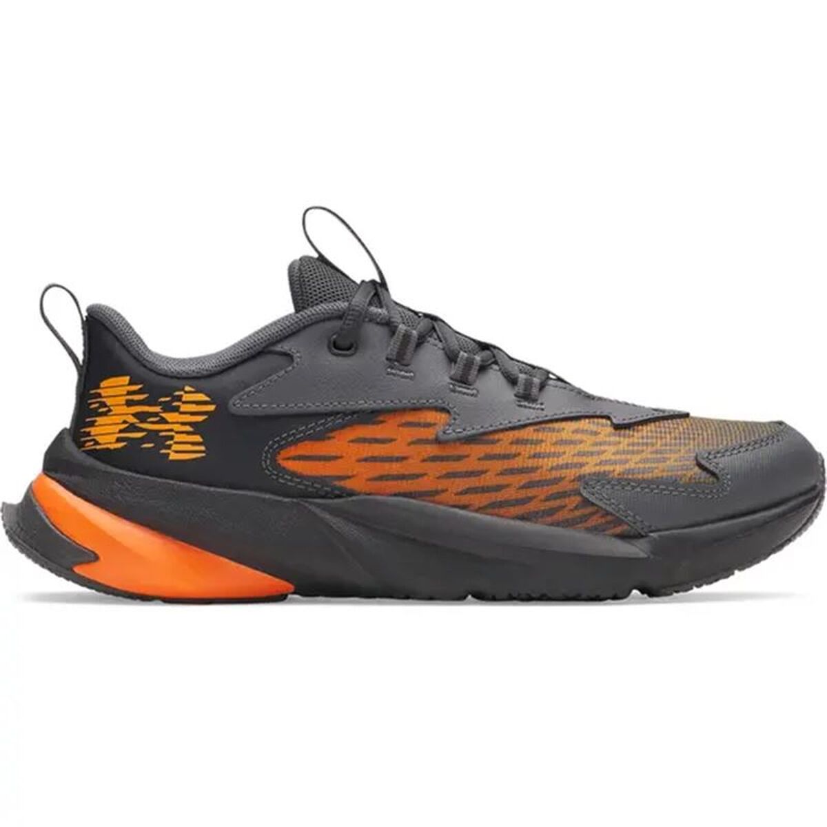Sports Shoes for Kids Under Armour Bgs Scramjet 7 Black Orange
