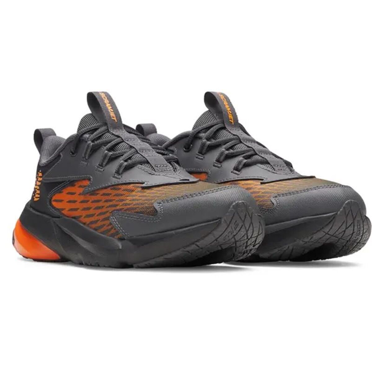 Sports Shoes for Kids Under Armour Bgs Scramjet 7 Black Orange
