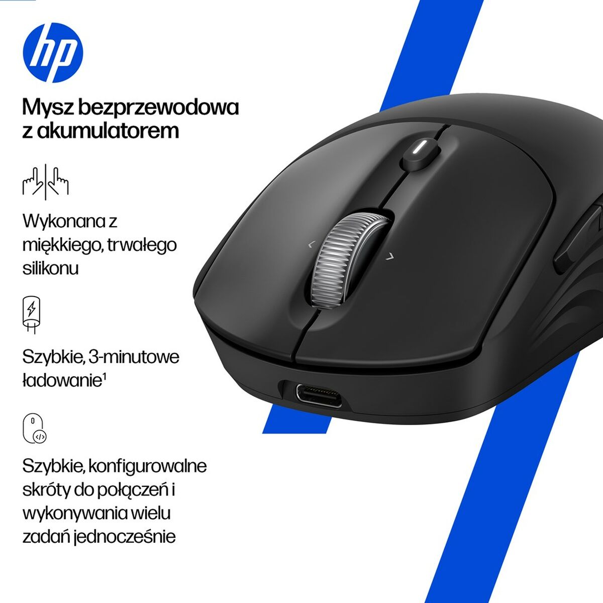 Mouse HP AZ7B0AA#ABB Black