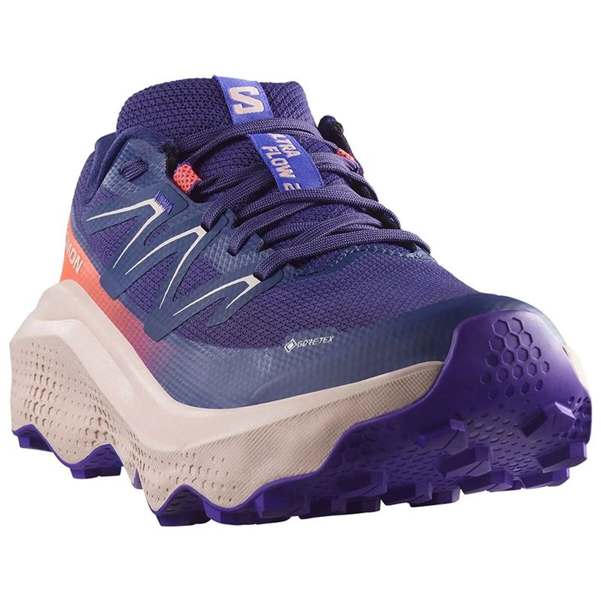 Trail running shoes for women Salomon Ultra Flow 2 GTX Purple