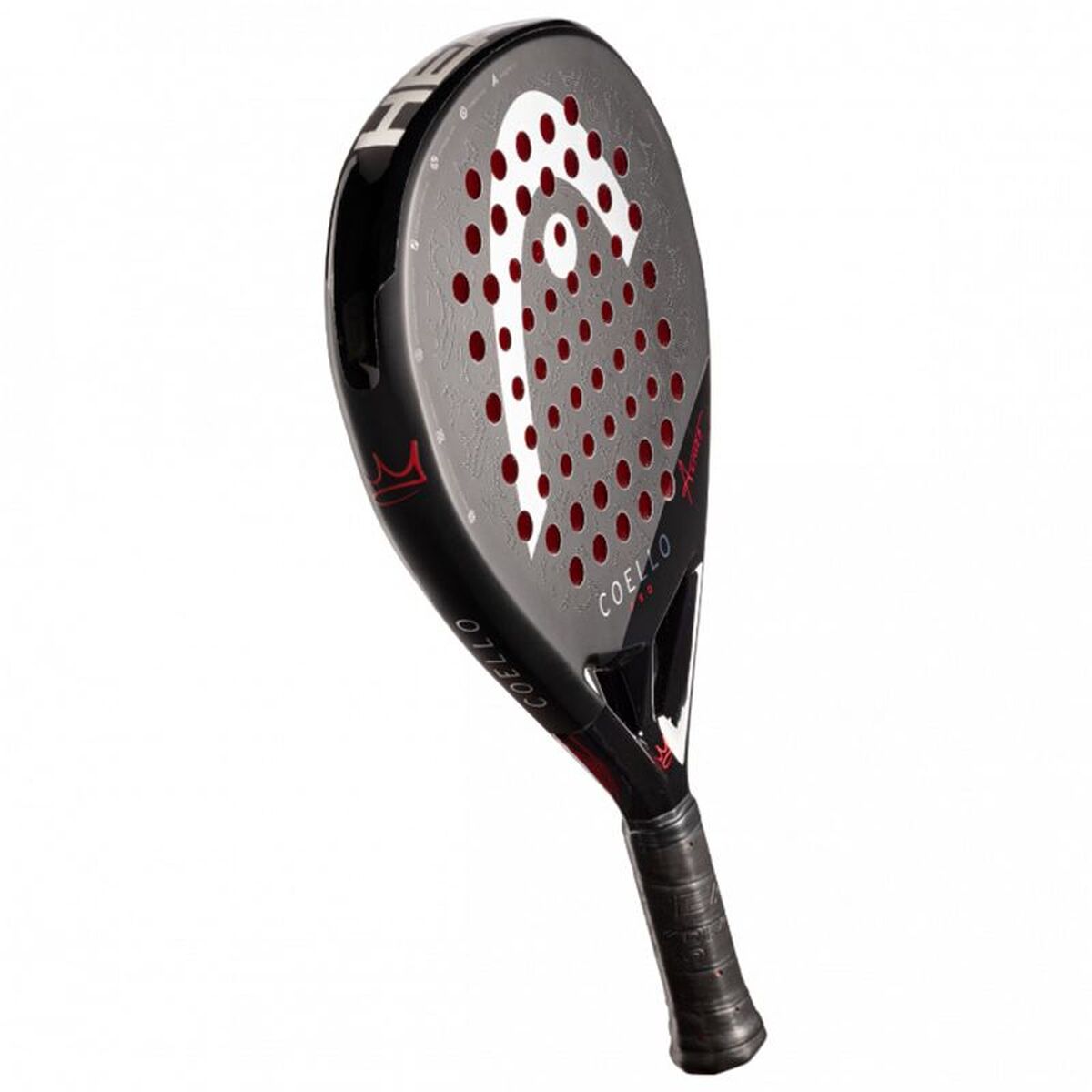 Padel Racket Head Coello Pro 2025 Black Carbon fibre