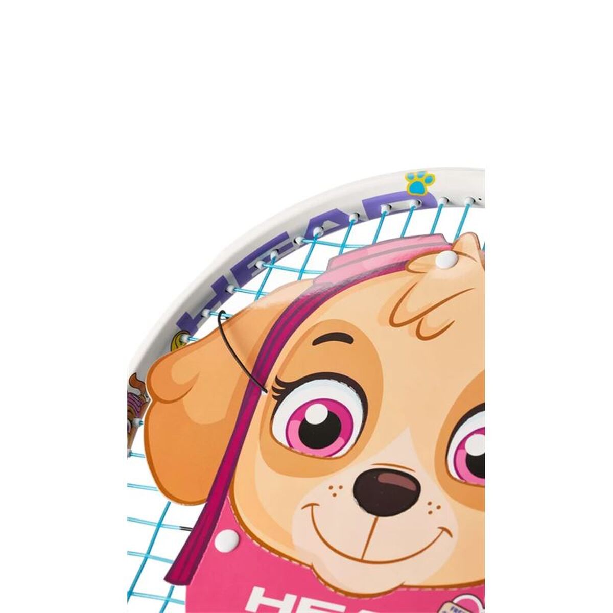 Tennis Racquet Head Paw 21 White