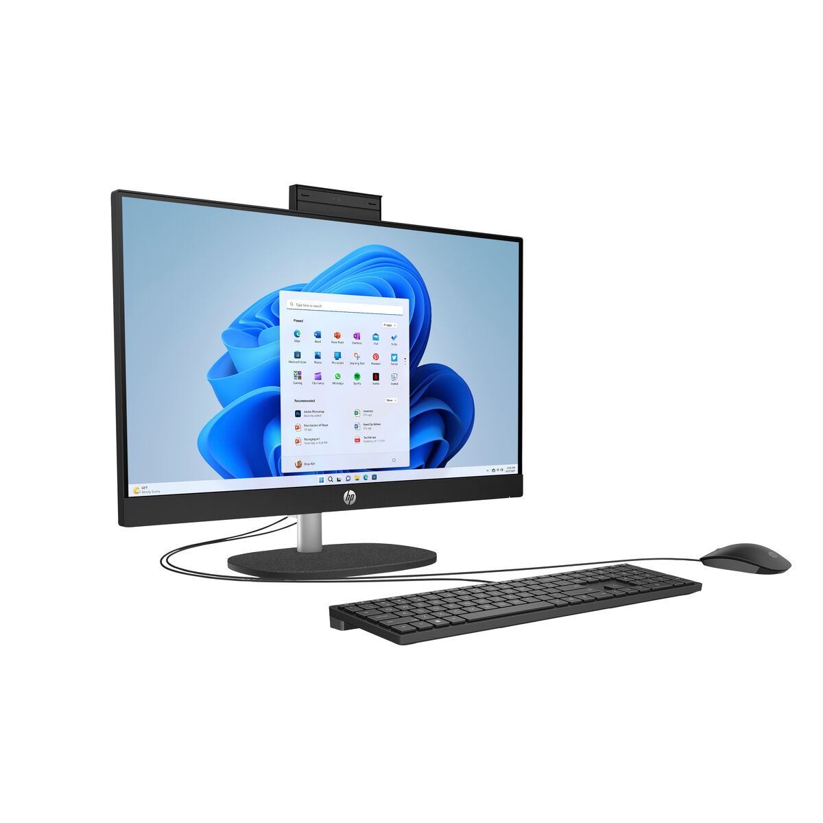 All in One HP 24 CR0075NS 23,8″ I3-1315U 8 GB RAM 512 GB SSD Spanish Qwerty