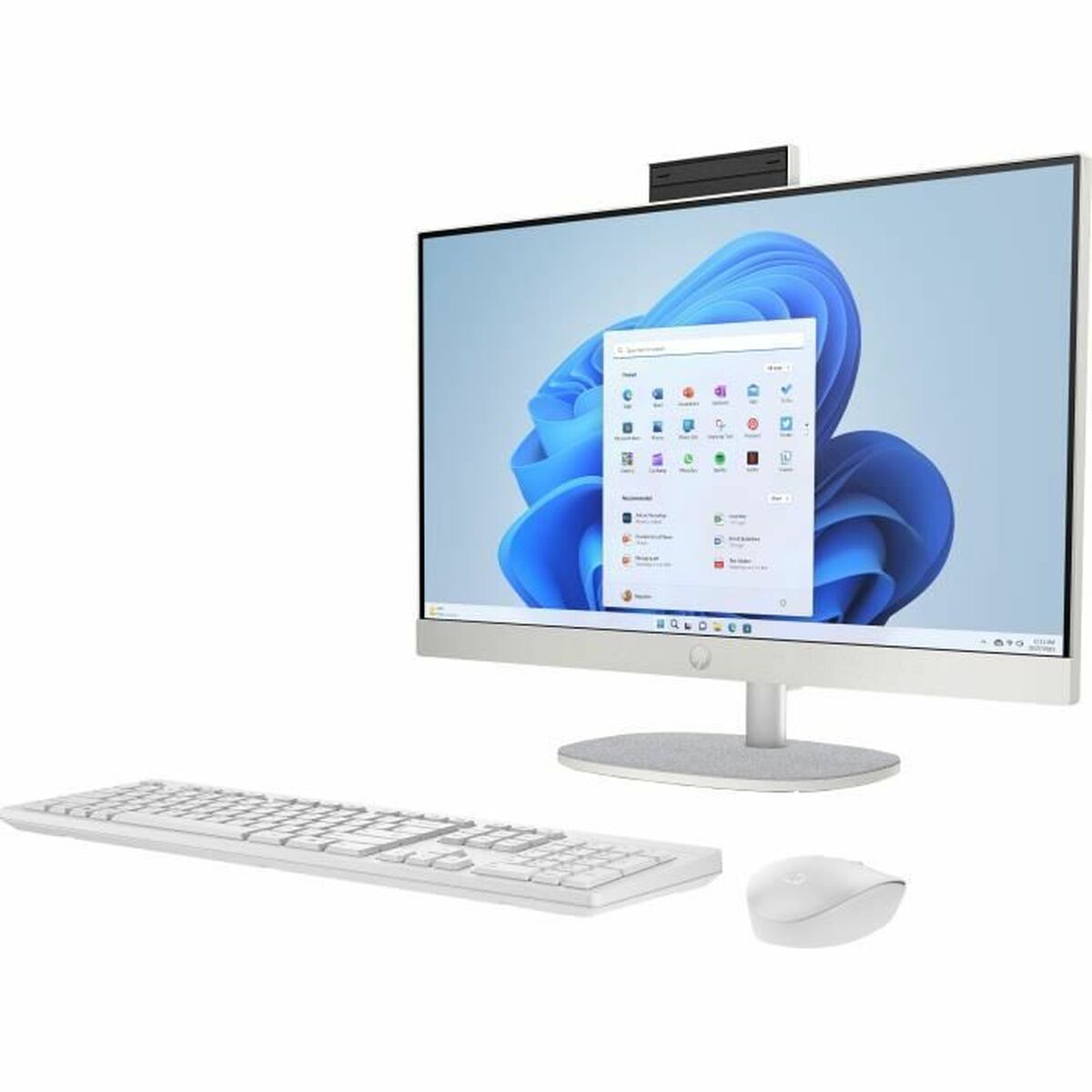 All in One HP 24-cr0081nf 16 GB RAM 23,8″ AMD Ryzen 7 7730U 512 GB
