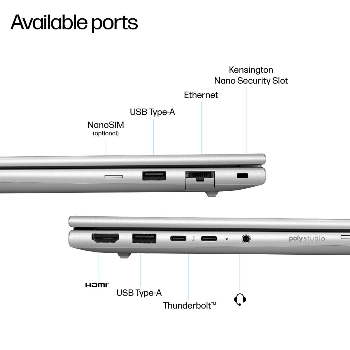 Laptop HP AD3A0ET#ABE 14″ intel core ultra 5 intel core ultra 7 16 GB RAM 512 GB SSD