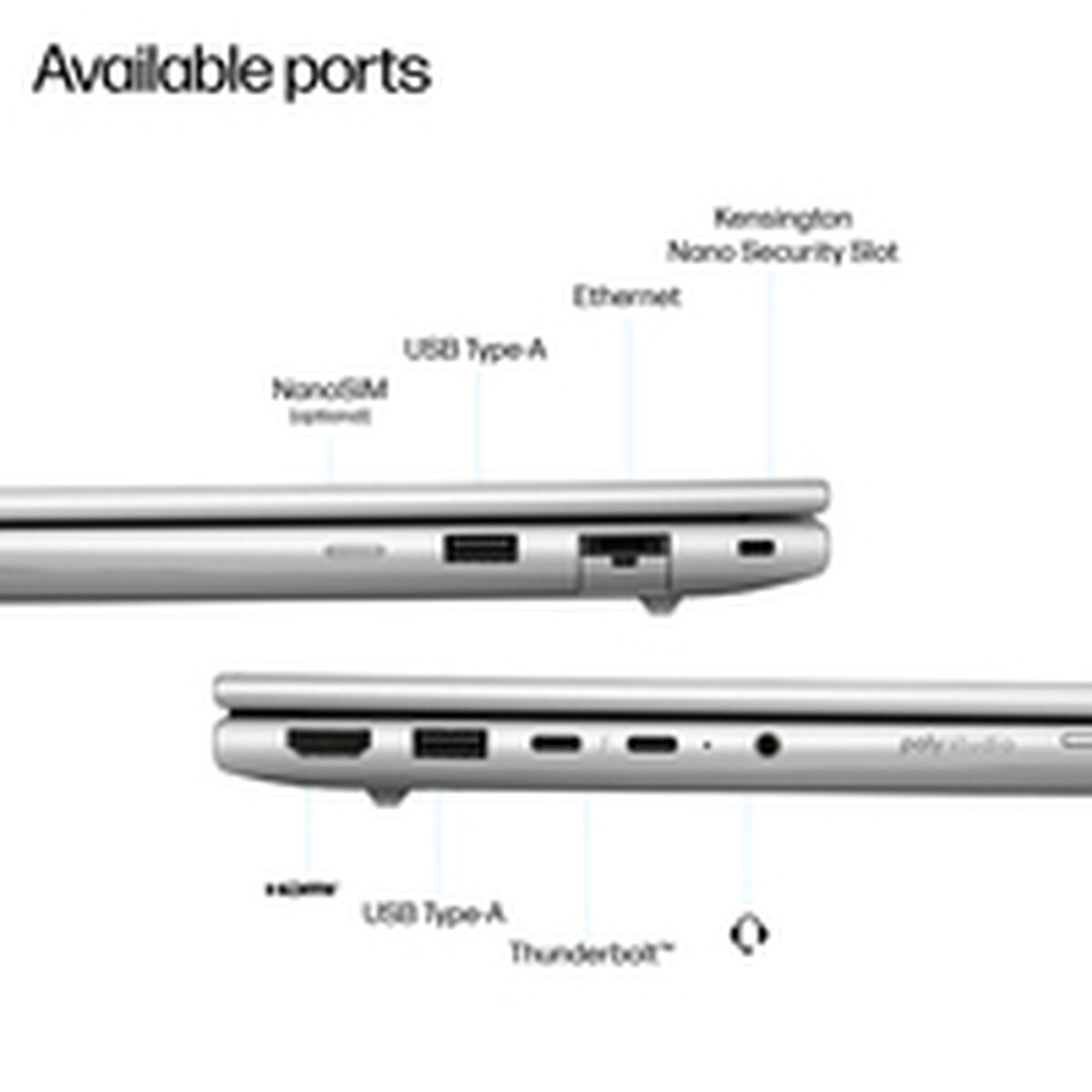 Laptop HP AD3A0ET#ABE 14″ intel core ultra 5 intel core ultra 7 16 GB RAM 512 GB SSD