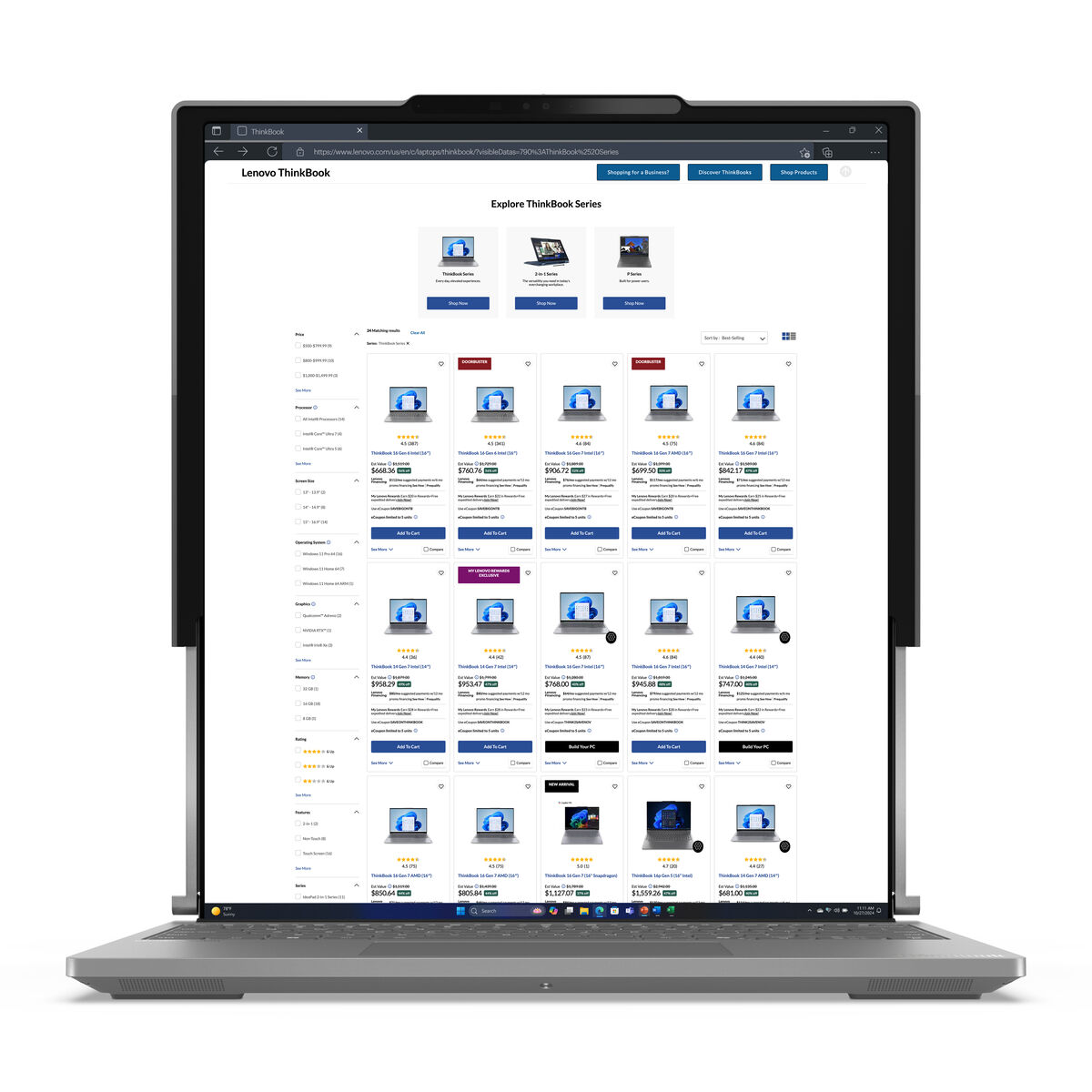 Laptop Lenovo 21TR0004SP 14″ Intel Core Ultra 7 258V intel core ultra 7 32 GB RAM 1 TB SSD Spanish Qwerty