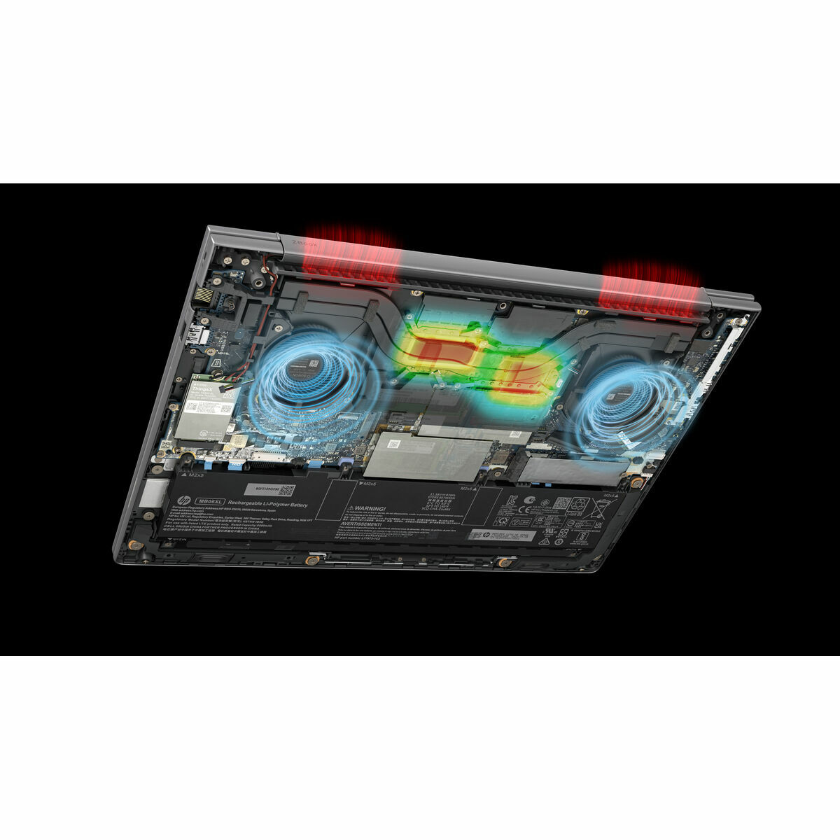 Laptop HP B72XDET#ABE 16″ Intel Evo Core Ultra 7 155H 32 GB RAM 512 GB SSD intel arc 140 Spanish Qwerty