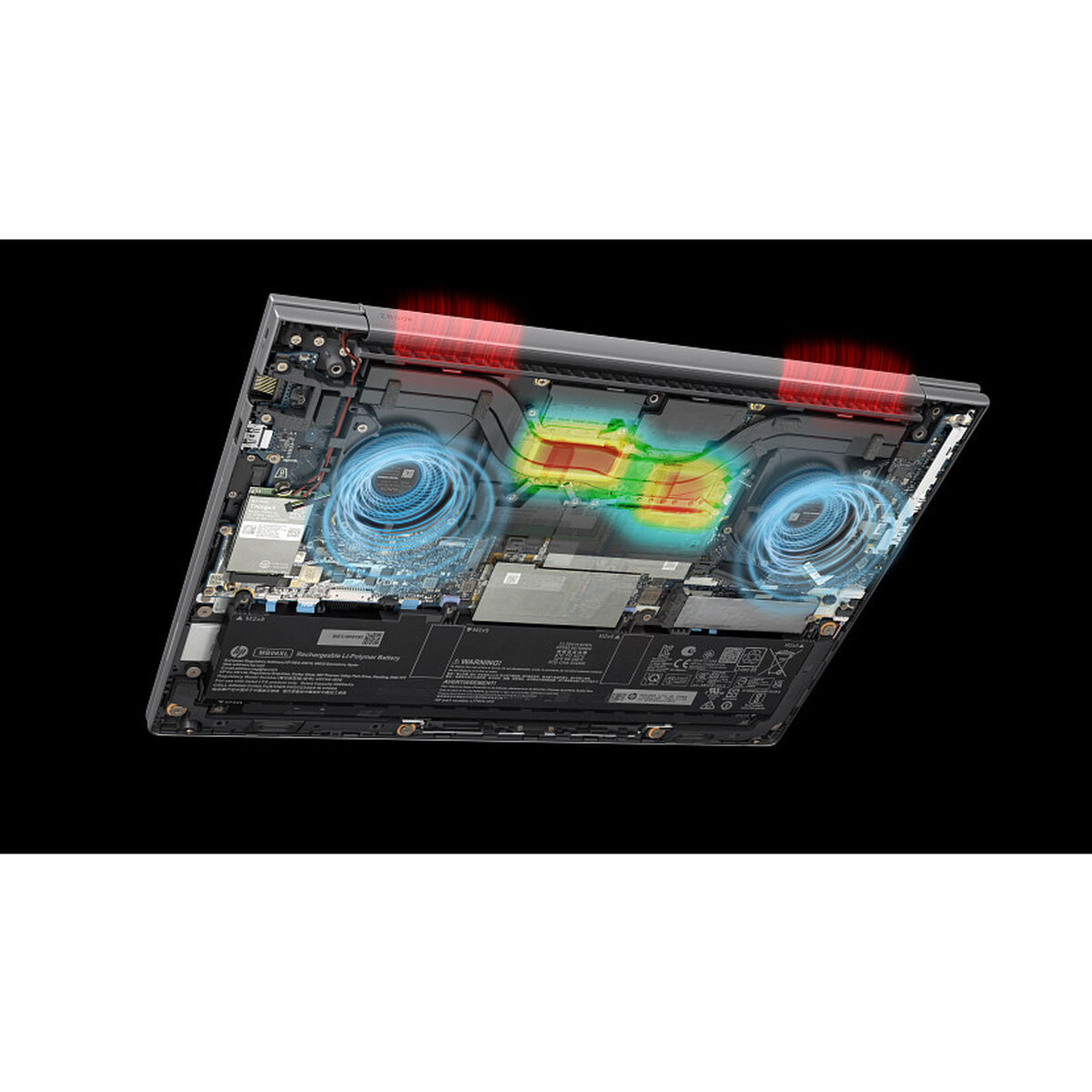 Laptop HP B72XGET#ABE 16″ Intel Core Ultra 9 185H 64 GB RAM 1 TB SSD intel arc 140 Spanish Qwerty