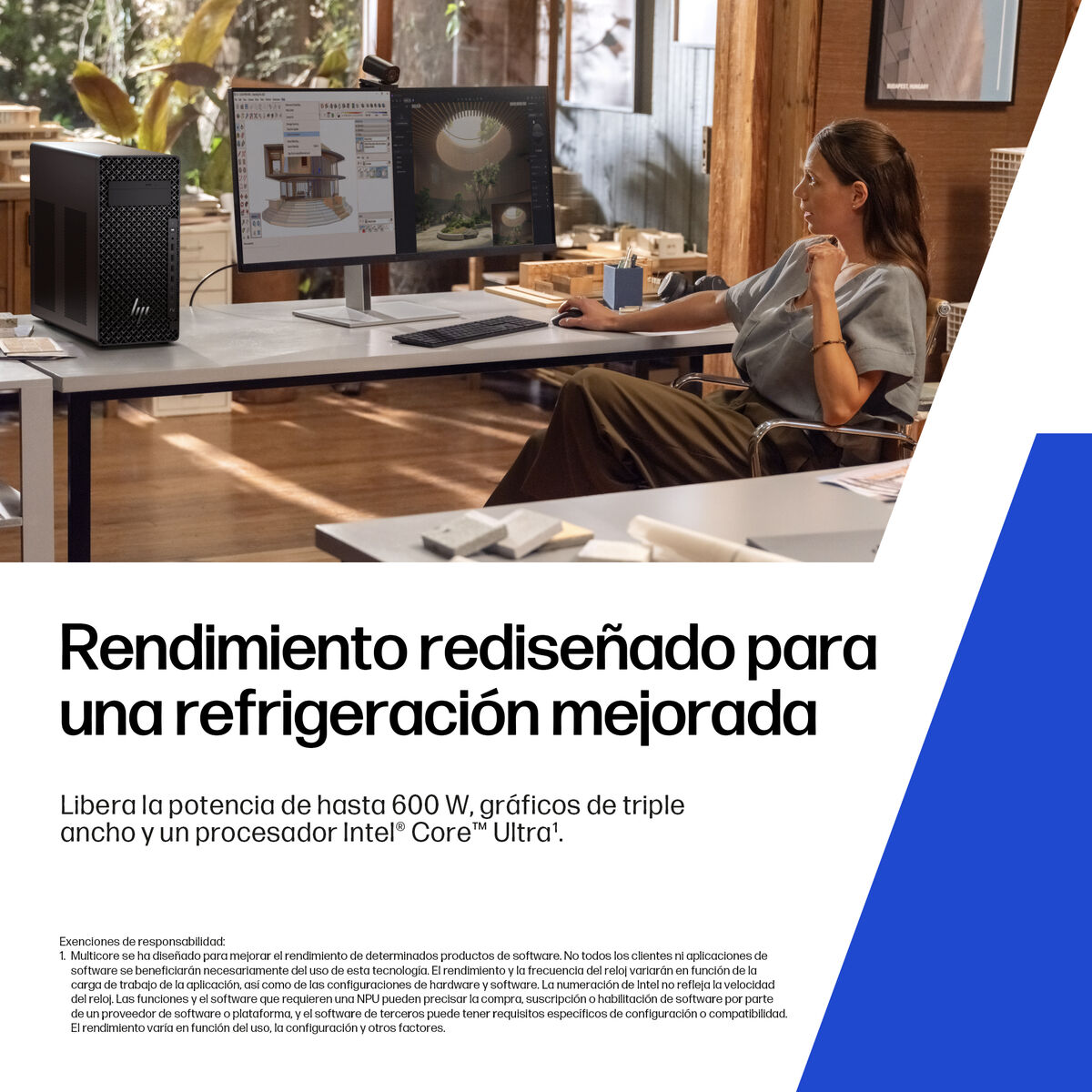 Desktop PC HP D4CU5ET#ABE 48 GB Ultra 7-265 NVIDIA RTX A1000