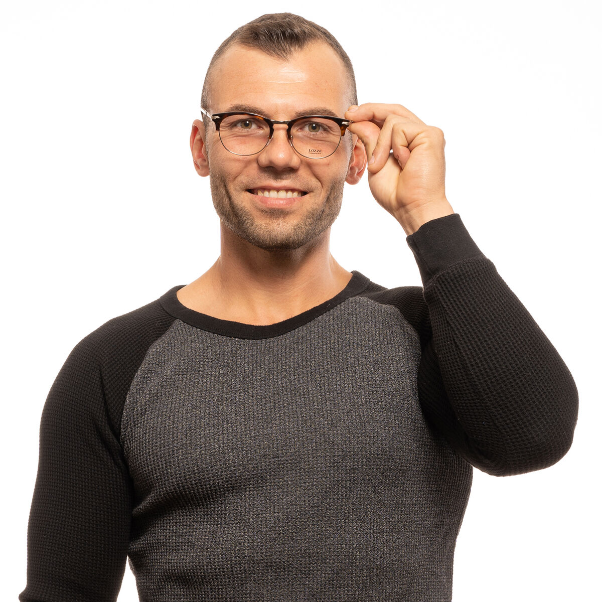 Unisex’ Spectacle frame Lozza VL2294 5208FT