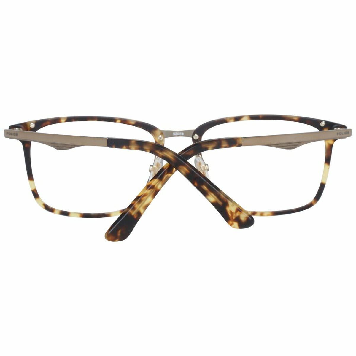 Men’ Spectacle frame Police VPL684-52741M Yellow Ø 52 mm
