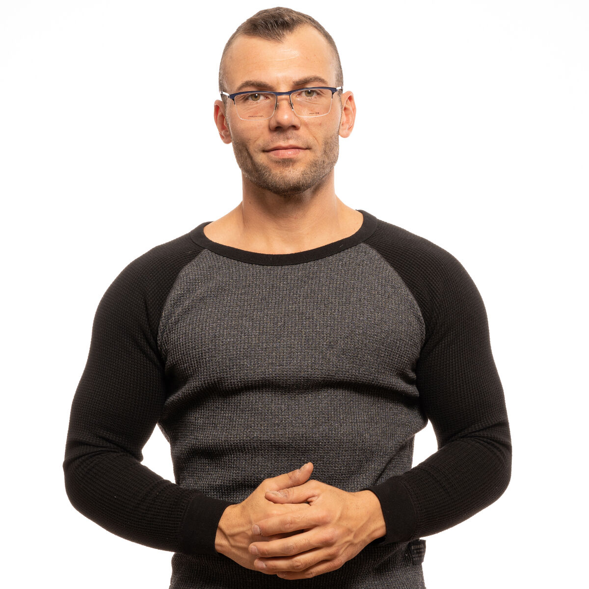 Men’ Spectacle frame Police VPL564L540568 Grey ø 54 mm