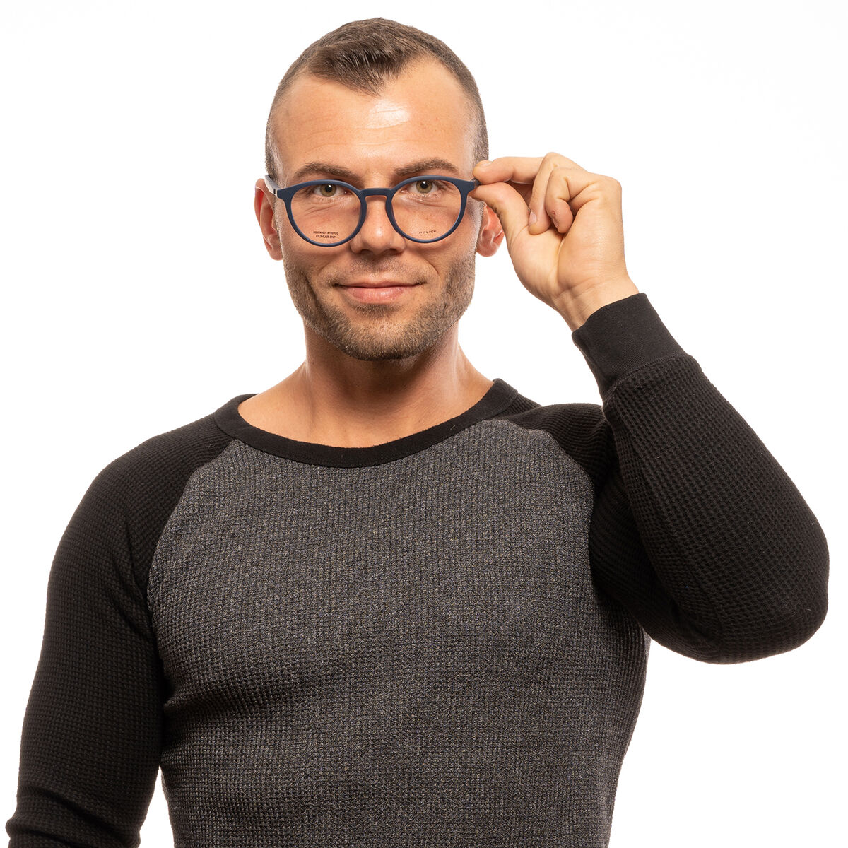 Men’ Spectacle frame Police Blue  52 mm