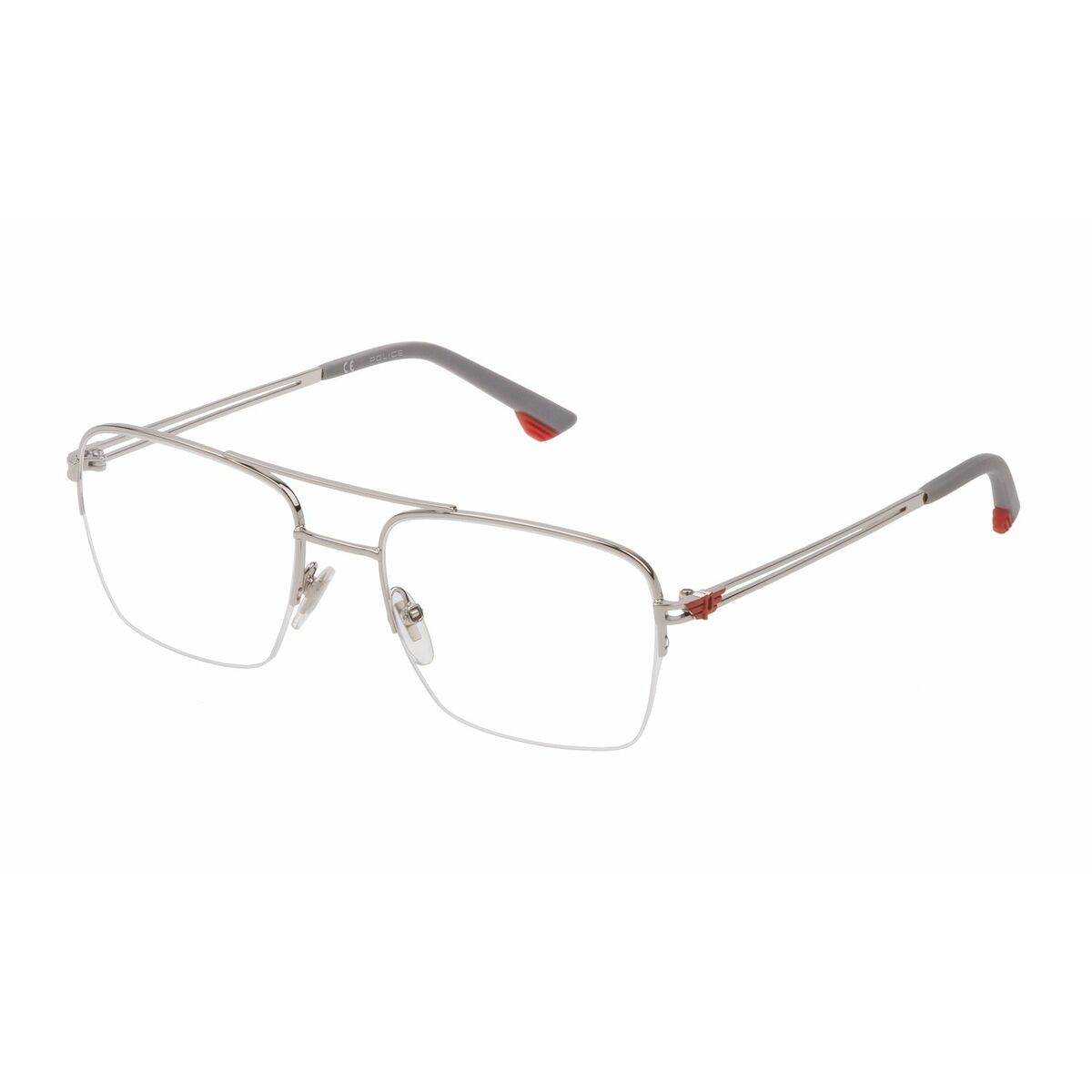 Men’ Spectacle frame Police VPL879-530579 Grey Ã 53 mm