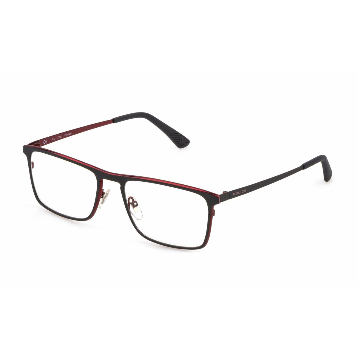 Men’ Spectacle frame Police VPLB59-5408HR Red ø 54 mm Men’ Spectacle frame Police VPLB59-5408HR Red ø 54 mm