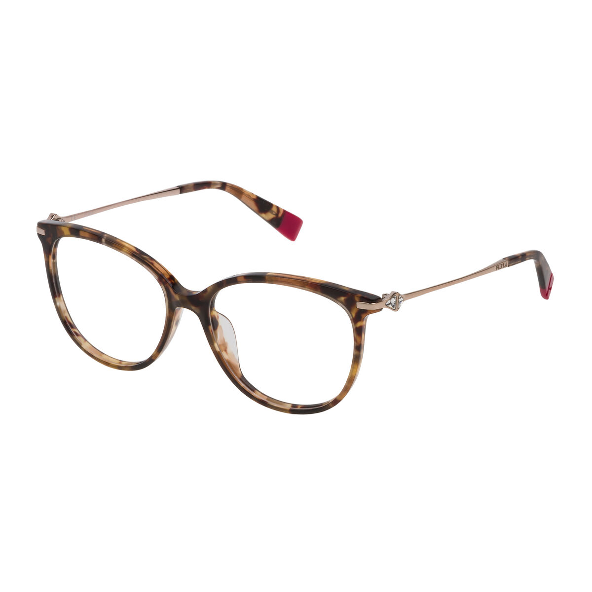 Men’ Spectacle frame Police VPLD08-550752 Brown Ã 55 mm