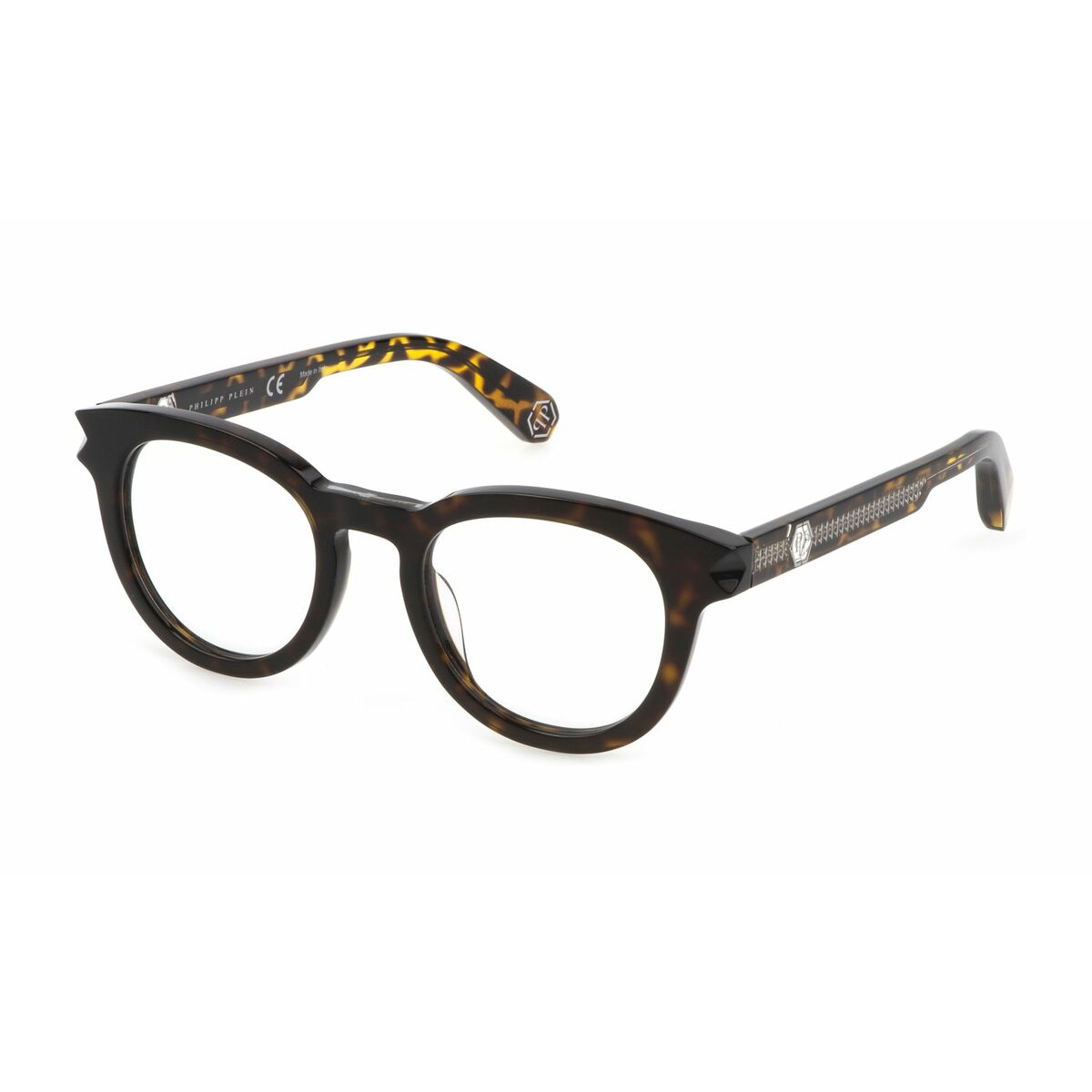 Men’ Spectacle frame PHILIPP PLEIN VPP024V-49722Y-21G Brown Ã 49 mm