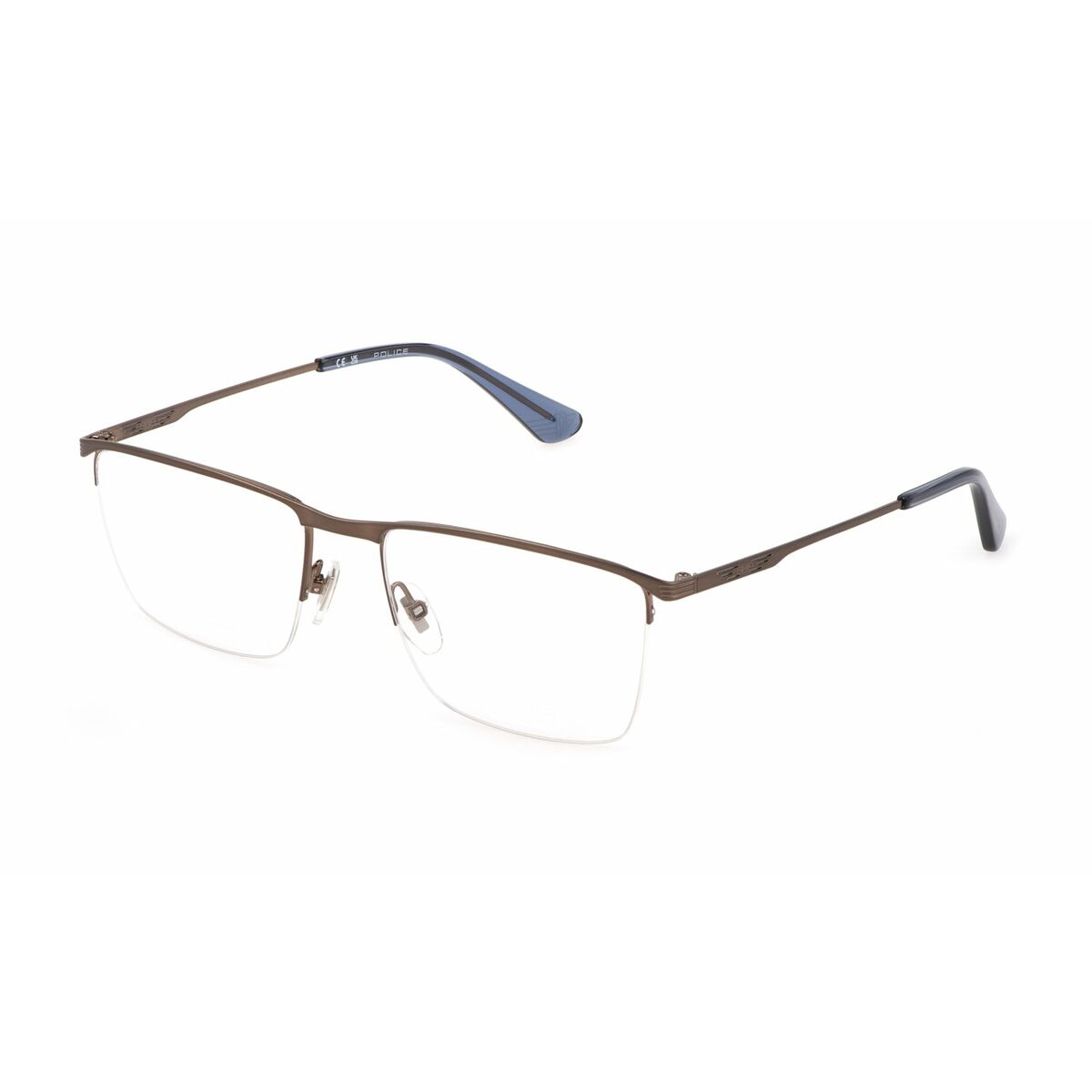 Men’ Spectacle frame Police VPLG75-570F68 Golden ø 57 mm