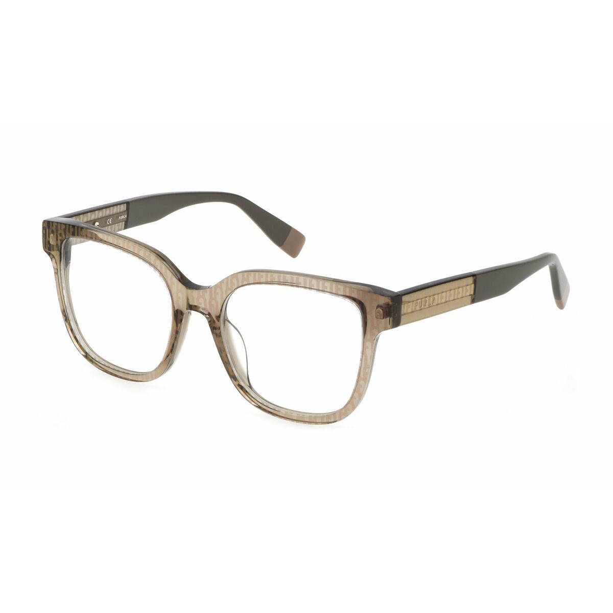 Men’ Spectacle frame Police VPLG71-550F68 Golden Ã 55 mm