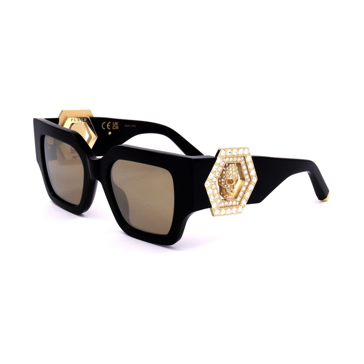Ladies’ Sunglasses PHILIPP PLEIN SPP103S SHINY GREY GOLD
