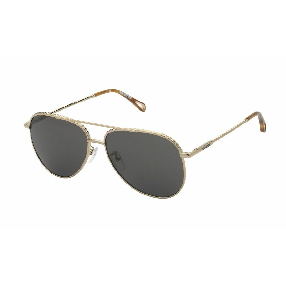 Men’s Sunglasses Zadig & Voltaire SZV378-580594 Golden  58 mm