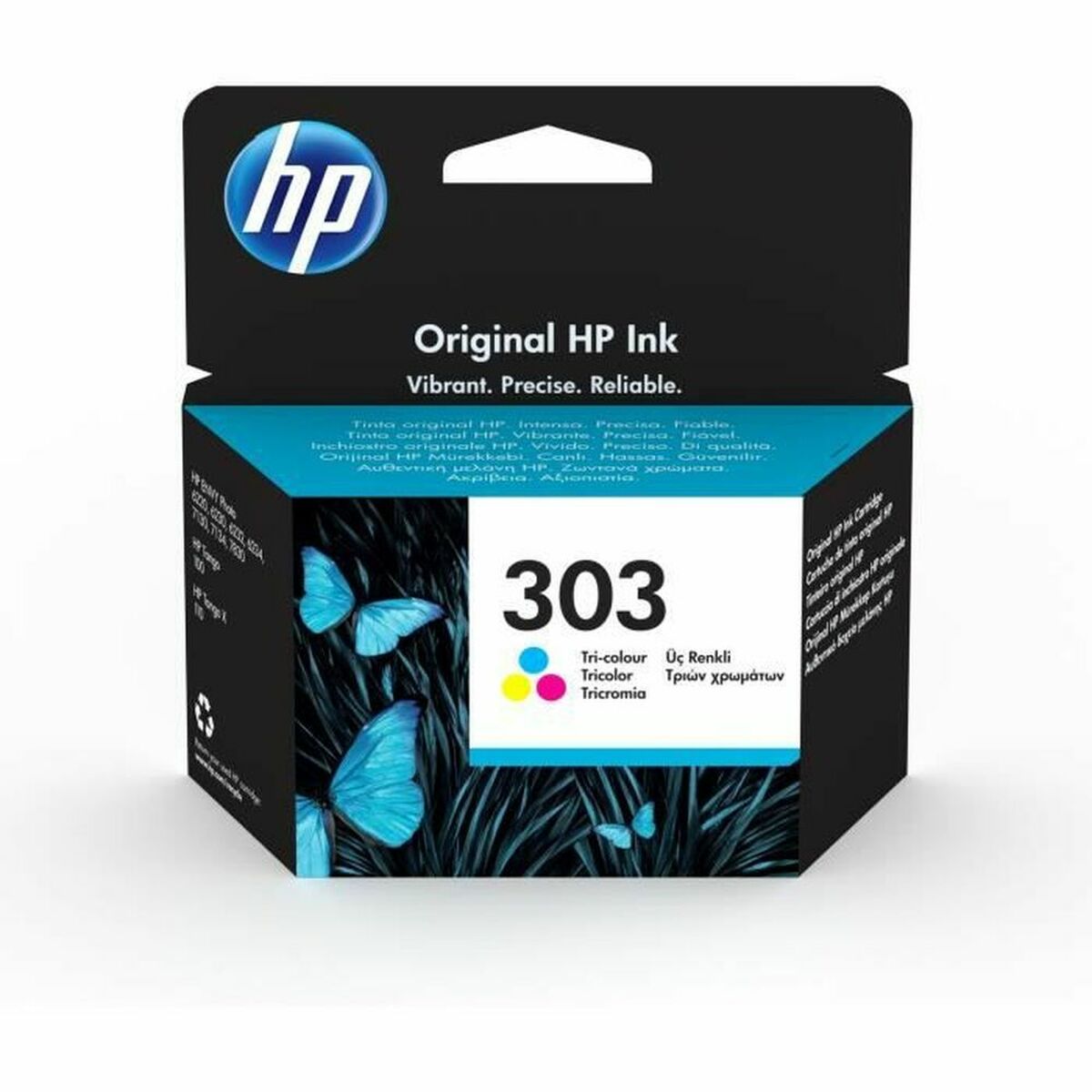 Original Ink Cartridge HP 303 Magenta Yellow Cyan Tricolour Cyan/Magenta/Yellow Original Ink Cartridge HP 303 Magenta Yellow Cyan Tricolour Cyan/Magenta/Yellow