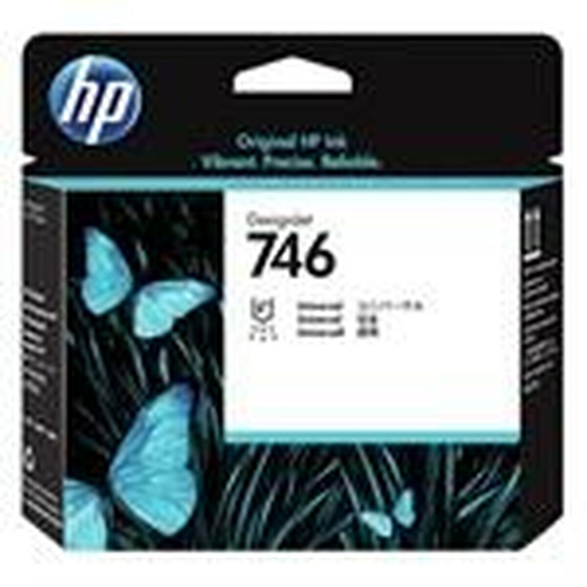Original Ink Cartridge HP 746 DesignJet Multicolour Original Ink Cartridge HP 746 DesignJet Multicolour