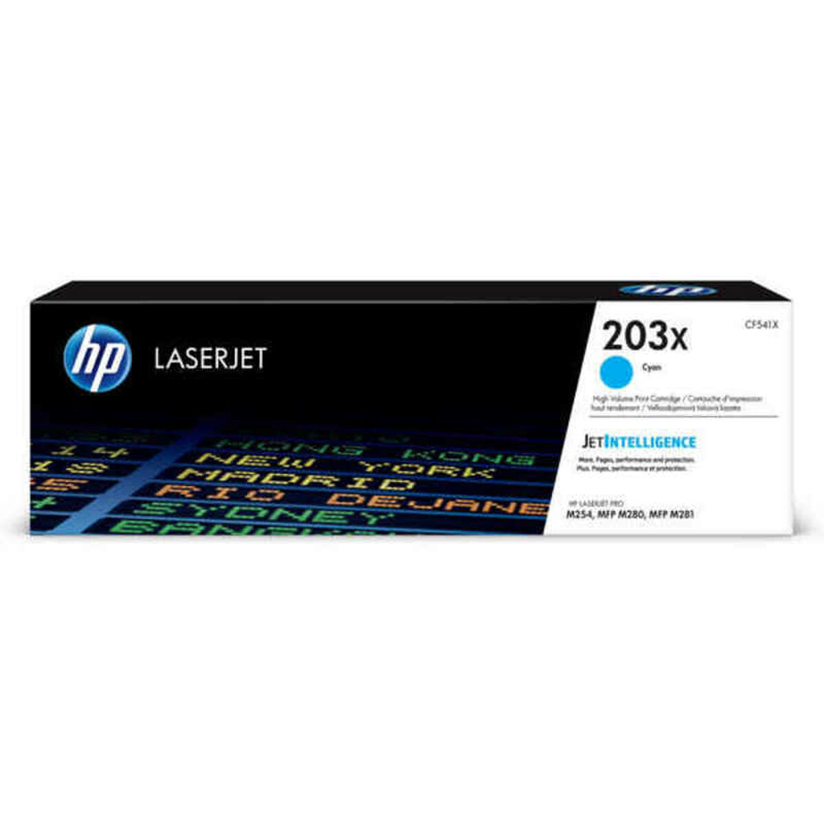 Toner HP CF541X Blue Multicolour Cyan Toner HP CF541X Blue Multicolour Cyan
