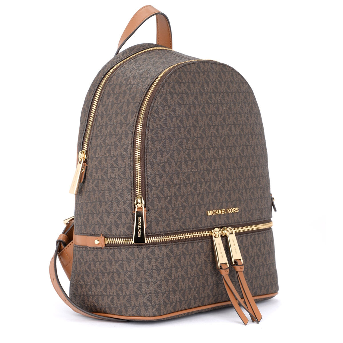 Casual Backpack Michael Kors 30S7GEZB1B-BROWN Brown 27 x 26 x 14 cm