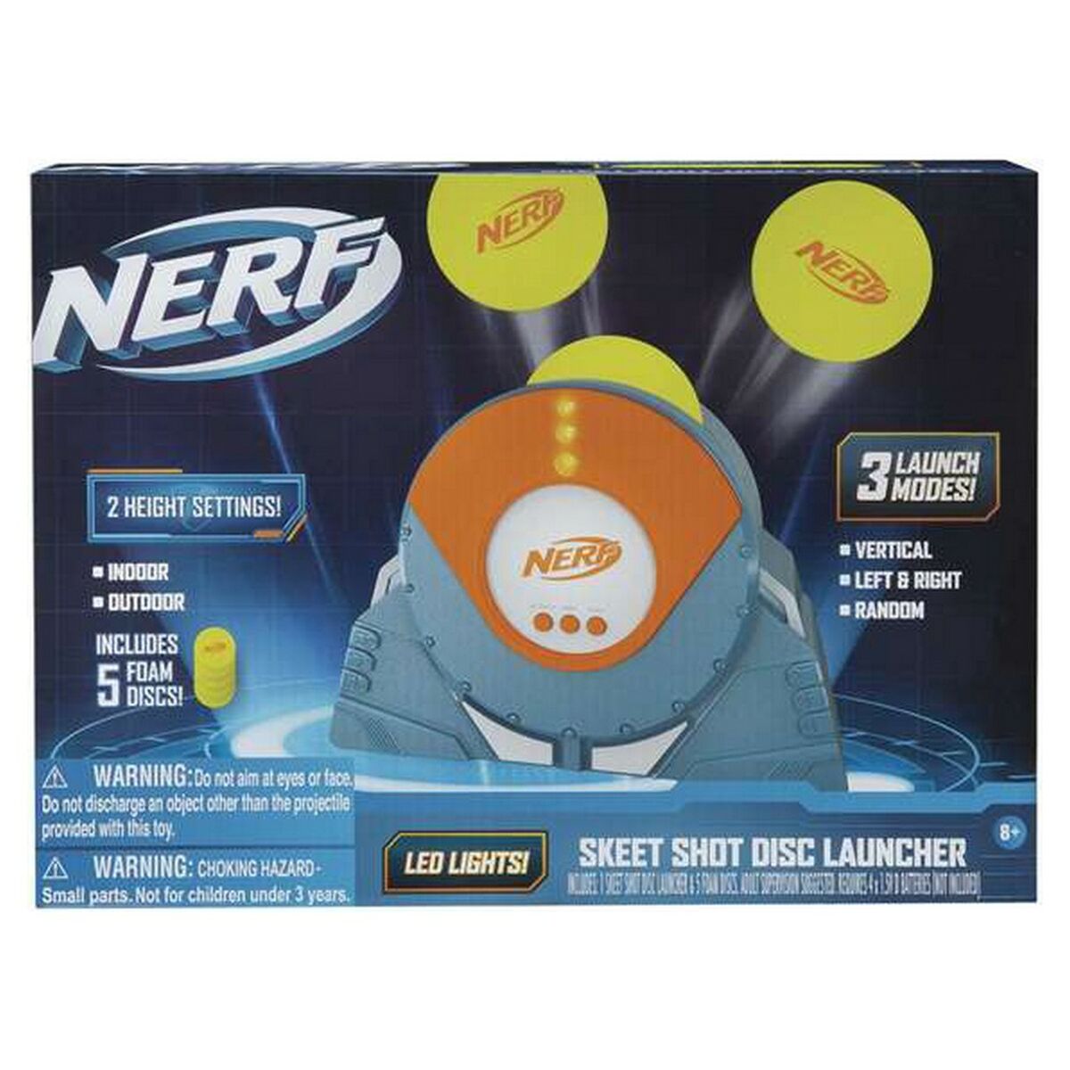 Set Skeet Shot Disc Launcher Nerf (ES) Set Skeet Shot Disc Launcher Nerf (ES)